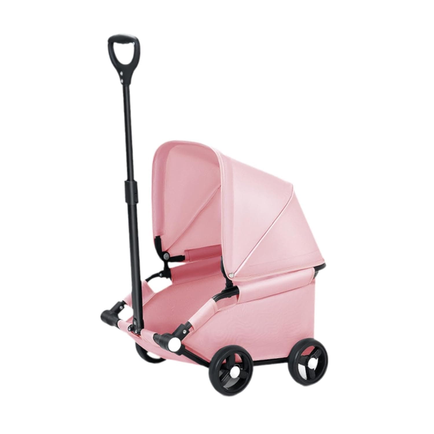 VELURA Foldable Dog Stroller Travel Carrier for Small Medium Dogs Cats Pet Stroller Pink|1 Dog Stroller|Strollers| Dog Supplies |Pet Supplies