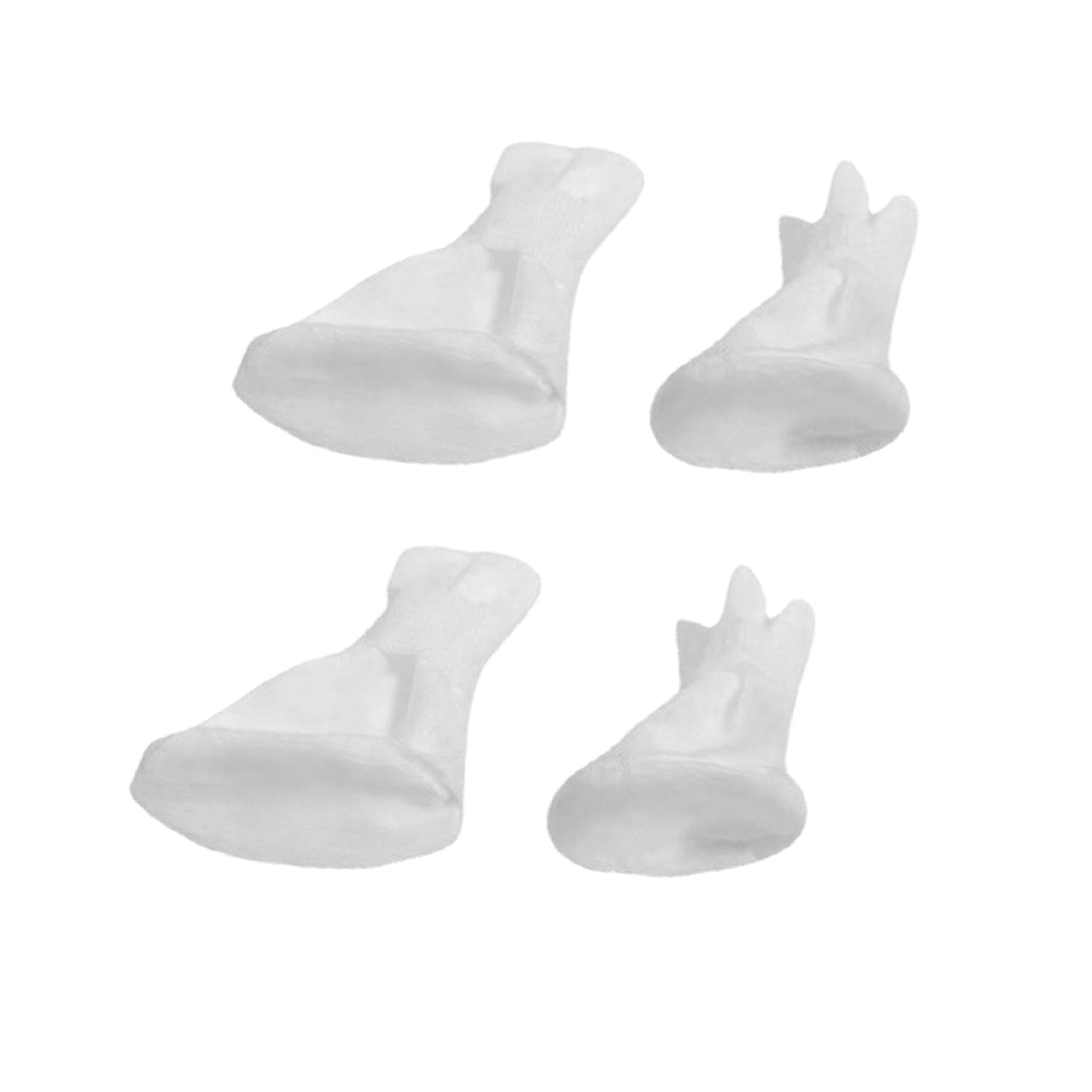 CALANDIS® 2 Pieces Dog Boots Rain Hiking Dog Paw Socks Protector for Small Medium Dogs 4.5cmx4cm | Clothing & Shoes | Dog Supplies