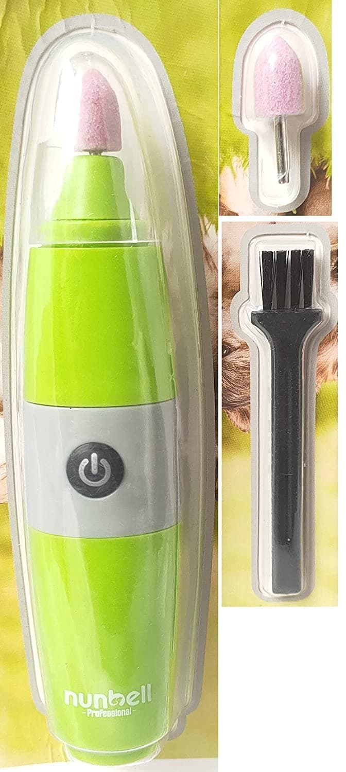 Woofy Dog Nail Trimmer Grinder Safe Electric Painless Grooming Tool for Large to Small Pet Cats