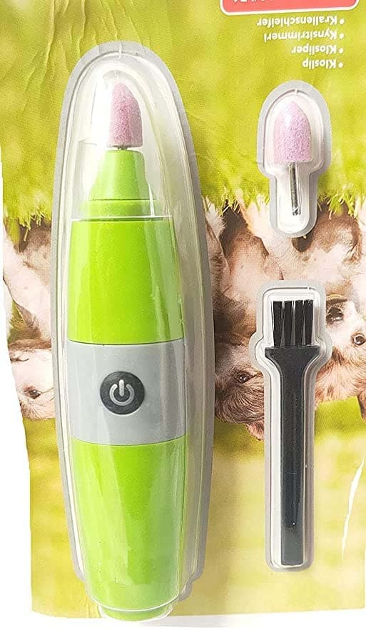 Pups&Pets Dog Nail Trimmer Grinder Safe Electric Painless Grooming Tool with Cleaner Brush for all breeds of Dogs