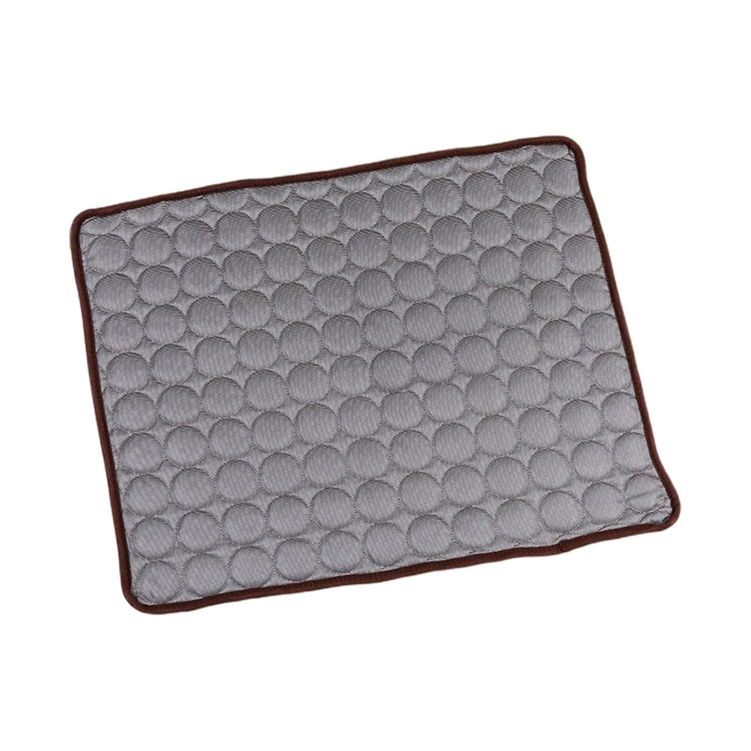 BNF®Dog Cooling Mat Summer Dog Cooling Pad Sleeping Pad for Car Travel Dogs Cats Coffee M|Pet Supplies|Dog Supplies|Beds|Package Includes:1 Dog Cooling Mat